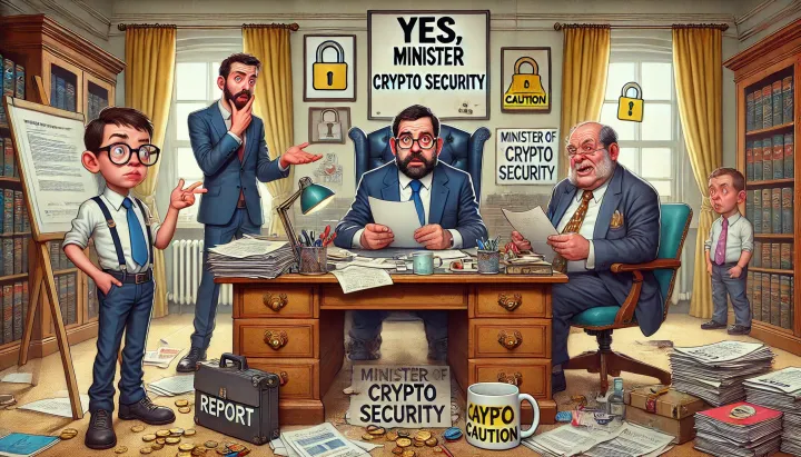 "Yes, Minister of Crypto Security"