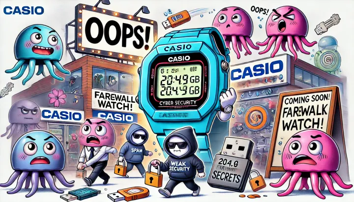 Casio’s Cybersecurity Slip-Up: When Calculators Meet Catastrophe